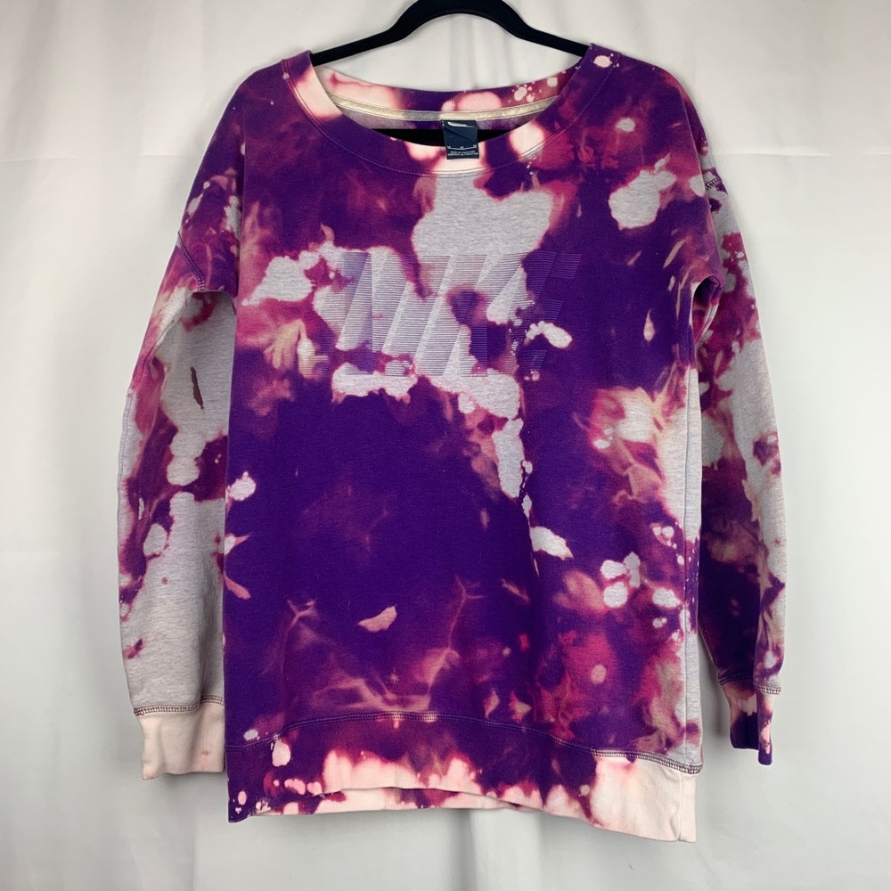 Nike Purple up cycled lightweight sweatshirt Med